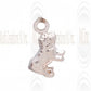 CM161 : Sterling Silver Dog Charm - 8 mm