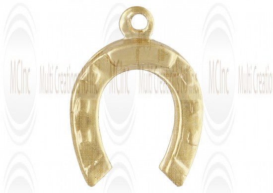 Gold Filled Horseshoe Charm 9x10mm