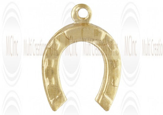 Gold Filled Horseshoe Charm 9x10mm