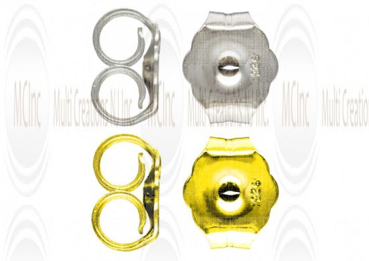 EN1 : Push Back Ear Nuts:3.5 mm