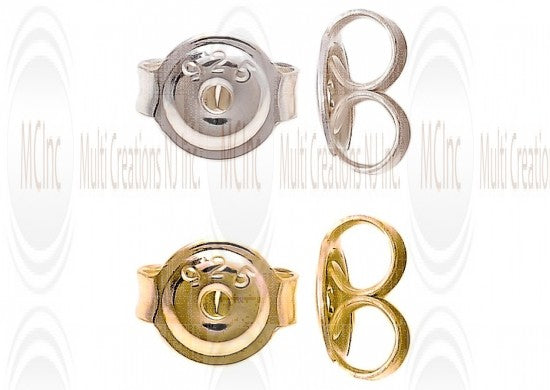 EN2 : Push Back Ear Nuts:6 mm