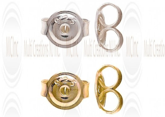 EN2 : Push Back Ear Nuts:6 mm