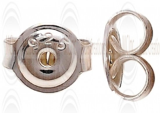 EN2 : Push Back Ear Nuts:6 mm