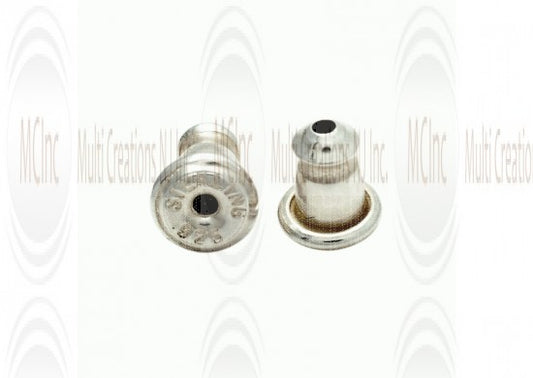ENS1 : Push Back Ear Nuts with Silicon