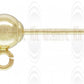 EPF : Gold Filled Ear Posts with Ring 