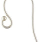 Sterling Silver Ball end Ear Wires
