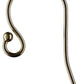 Sterling Silver Ball end Ear Wires