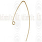 EWVF : Gold Filled V-Shape Ear Wires