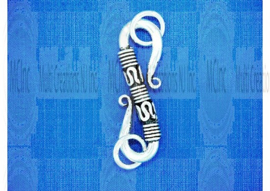 H111 : Bali Silver S-Hook :- 19 mm