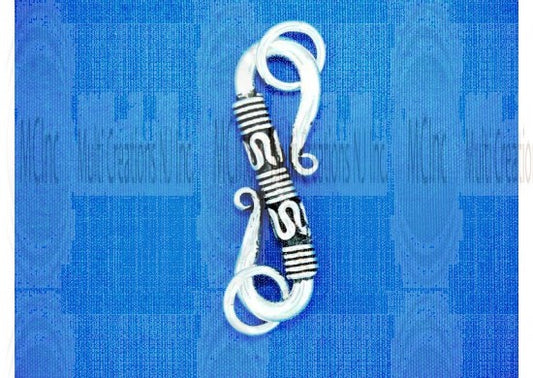 H111 : Bali Silver S-Hook :- 19 mm