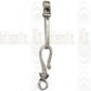 HE110 : Bali Silver Hook & Eye : 30+30 mm