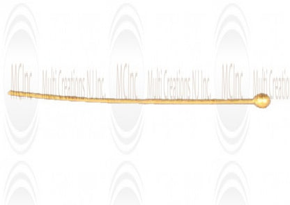 HPRF : Gold Filled  Ball Head Pins : 24 Gauge