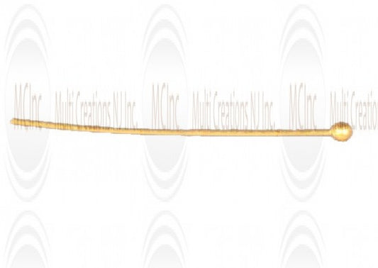 HPRF : Gold Filled  Ball Head Pins : 24 Gauge 