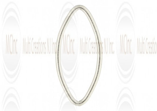 JEC : Eye Shape Jump Rings : Close