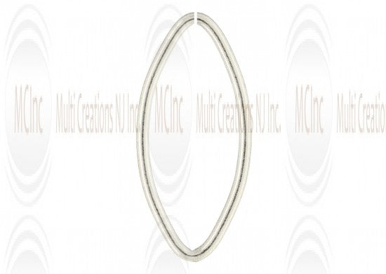 JEO : Eye Shape Jump Rings : Open