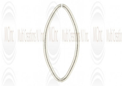 JEO : Eye Shape Jump Rings : Open