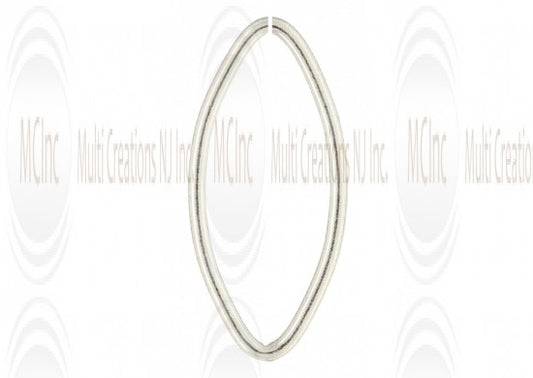 JEO : Eye Shape Jump Rings : Open