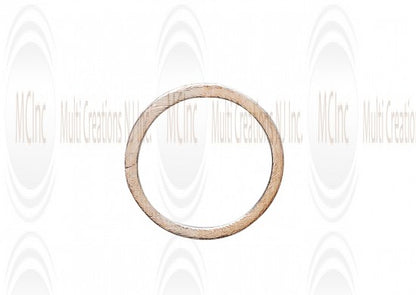 JRCB : Sterling Silver Brushed Links : Round
