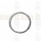 JRCB : Sterling Silver Brushed Links : Round