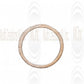 JRCB : Sterling Silver Brushed Links : Round