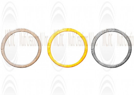 JRCB : Sterling Silver Brushed Links : Round