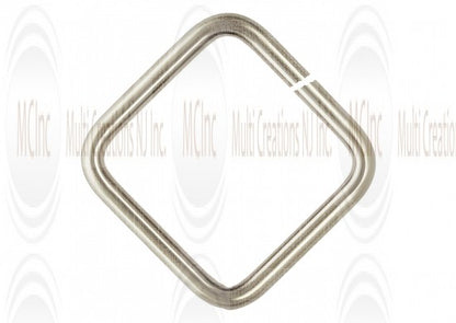 JSO : Square Jump Rings : Open