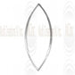 LKE4821 : Links : Eye Shape 48x21 mm