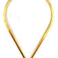 Gold Filled Links : Pear Shape Plain 43x27 mm