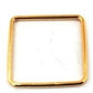 Gold Filled Links : Square Plain 20 mm