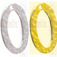 LKOFT1510 : Textured + Plain Links w/hole : Oval 15x10 mm