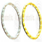LKOFT2013 : Textured  Links : Oval 20x13 mm