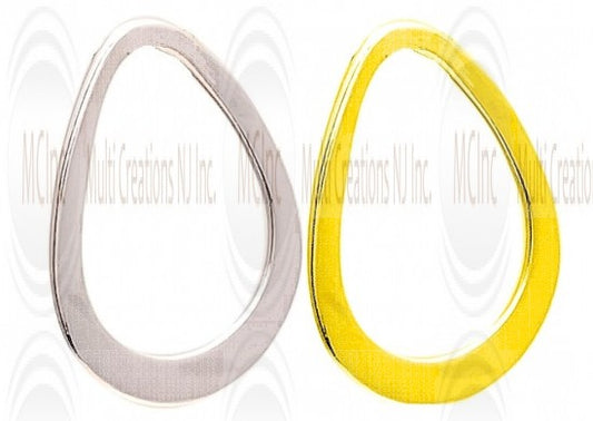 LKPF1612 : Links : Pear Shape 16x12 mm