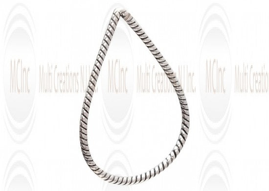 LKPT2921X : Twisted  Links : Pear Shape 29x21 mm (Oxidized)