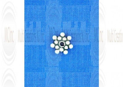 SNOWFLAKE DAISY : Bali Silver Snow Flake Daisy Spacers (Available in 3 Sizes)