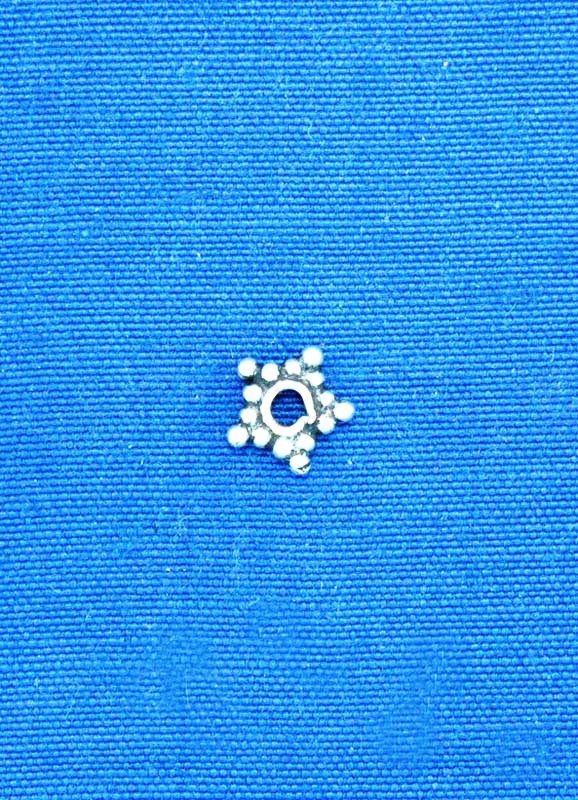 STAR DAISEY : Bali Silver Star Daisy Spacers (Available in 3 Sizes)