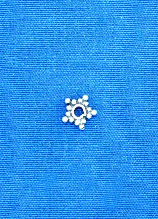 STAR DAISEY : Bali Silver Star Daisy Spacers (Available in 3 Sizes)