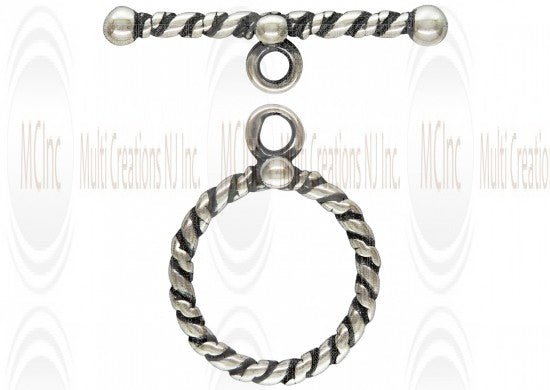 T104 :  Twisted Toggle & Bar : 10 mm