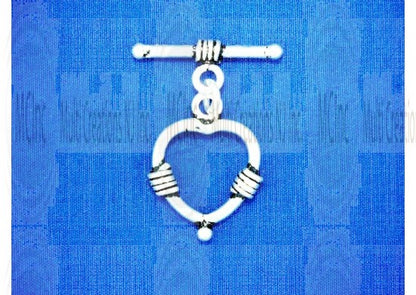 T252 :  Heart Shape Toggle & Bar : 15 mm
