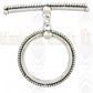 TL205 :  Designer Toggle & Bar with Twisted Pipes : 32 mm